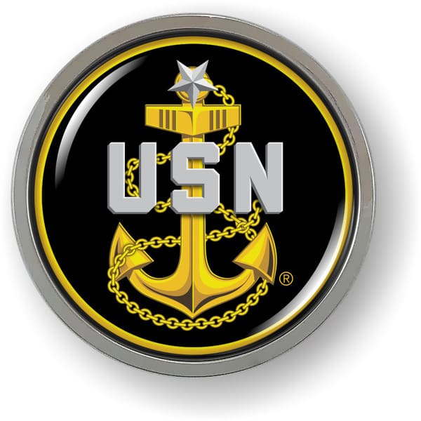 U.S. Navy Fouled Anchor - Senior Chief Petty Officer Emblem